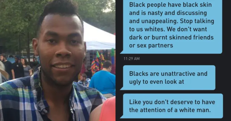 Racism at Toledo Pride (Twitter/@TEEZBabyCakes)