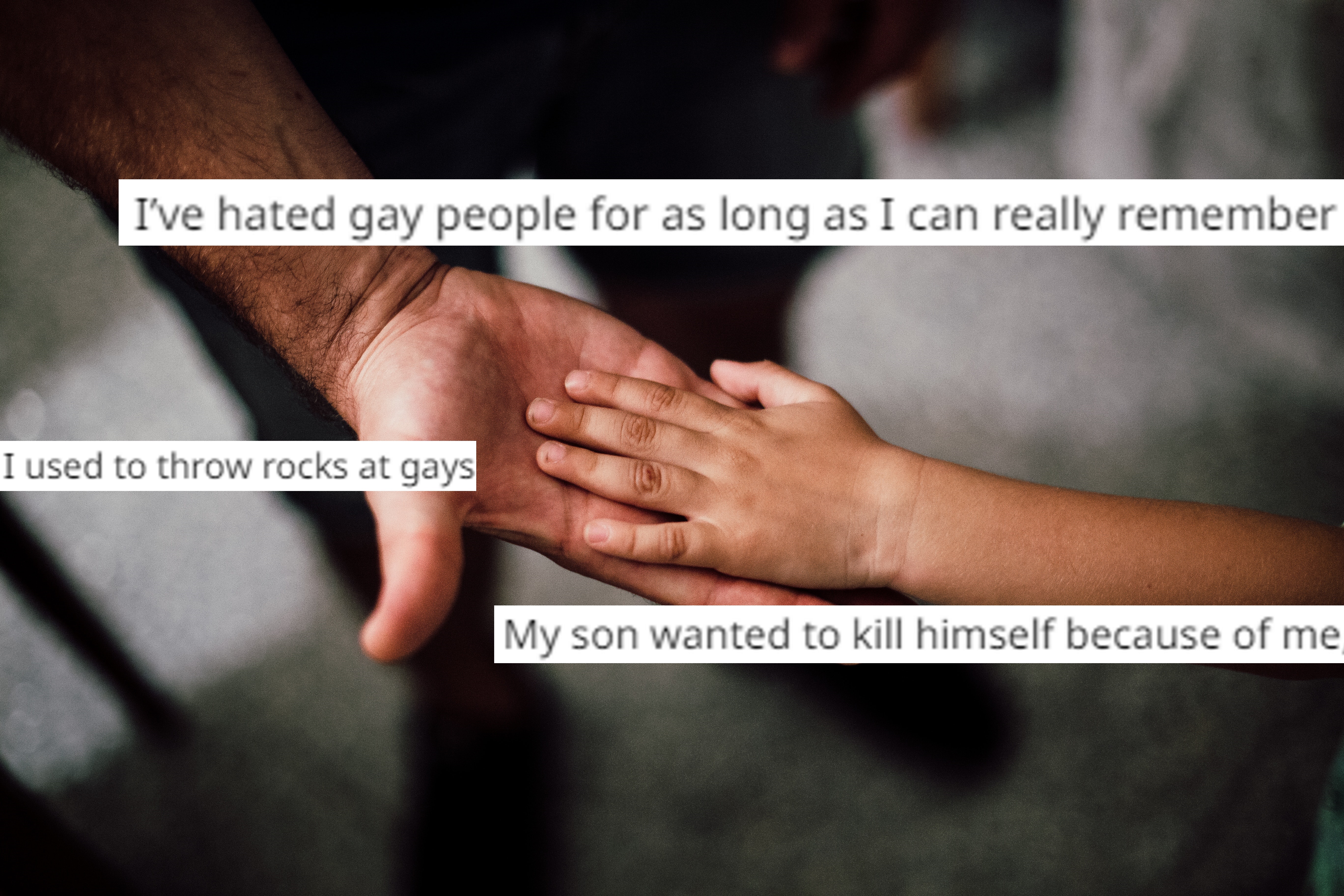 Im a homophobe and my son is gay Dads emotional confession