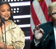 rihanna and trump mtv vmas getty