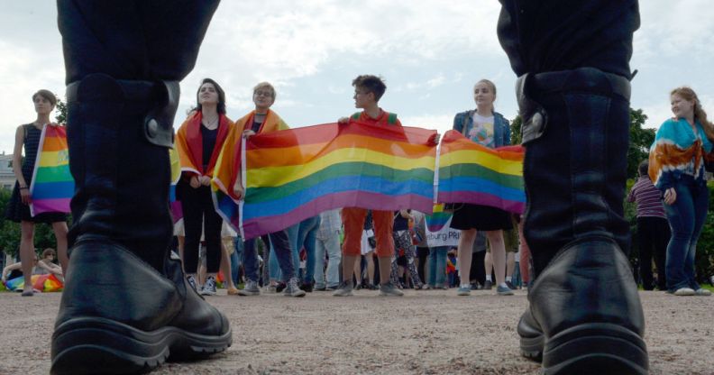 Human Rights Watch releases report that says Russia's gay propaganda law harms endangers LGBT+ youth
