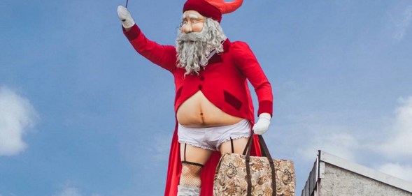 Ponsonby Central's gender neutral Santa Claus, which pays tribute to Mary Poppins