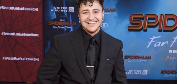 Zach Barack at the Spider-Man Far From Home premiere