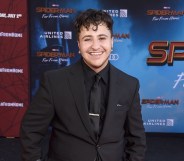 Zach Barack at the Spider-Man Far From Home premiere