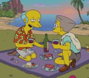 The Simpsons' Mr Burns and gay Waylon Smithers