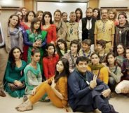 The group that took the Boy Scouts oath (Trans Action Pakistan/Facebook)