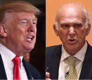 Donald Trump and Vince Cable (Getty Images)