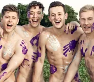 The picture the Warwick Rowers nudes used to illustrate a post celebrating Human Rights Day, which Instagram deleted.