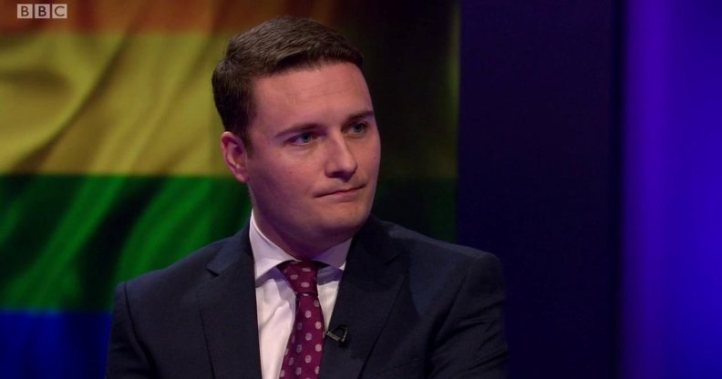 Wes Streeting on Newsnight BBC LGBT protests no outsiders