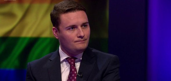 Wes Streeting on Newsnight BBC LGBT protests no outsiders