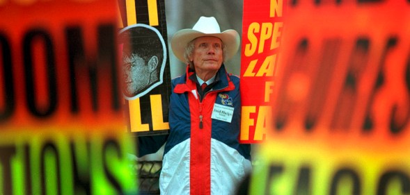 Westboro Baptist church leader Rev Fred Phelps allegedly changed his mind about gay people