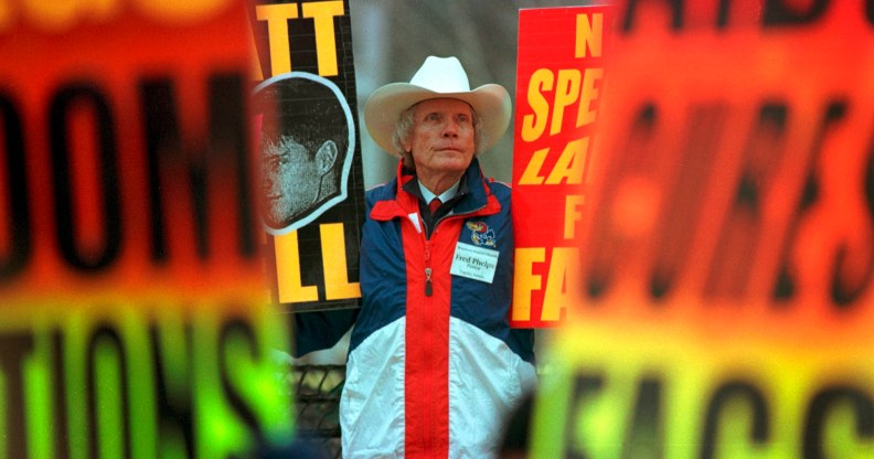 Westboro Baptist church leader Rev Fred Phelps allegedly changed his mind about gay people