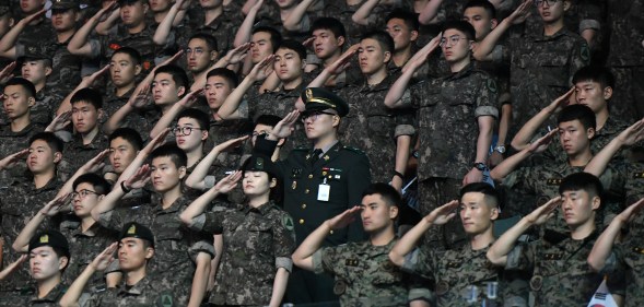 South Korea soldiers