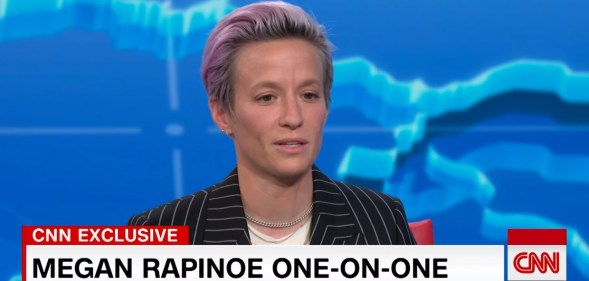 Women's World Cup champion Megan Rapinoe