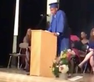 mason bleu bisexual coming out graduation