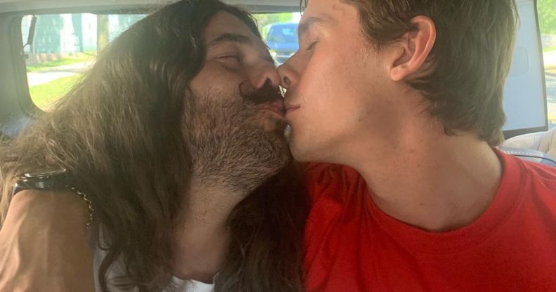 Queer Eye Antoni Porowski and Jonathan Van Ness kiss