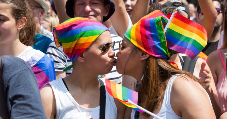 Number of people identifying as lesbian, gay or bi hits record high in UK