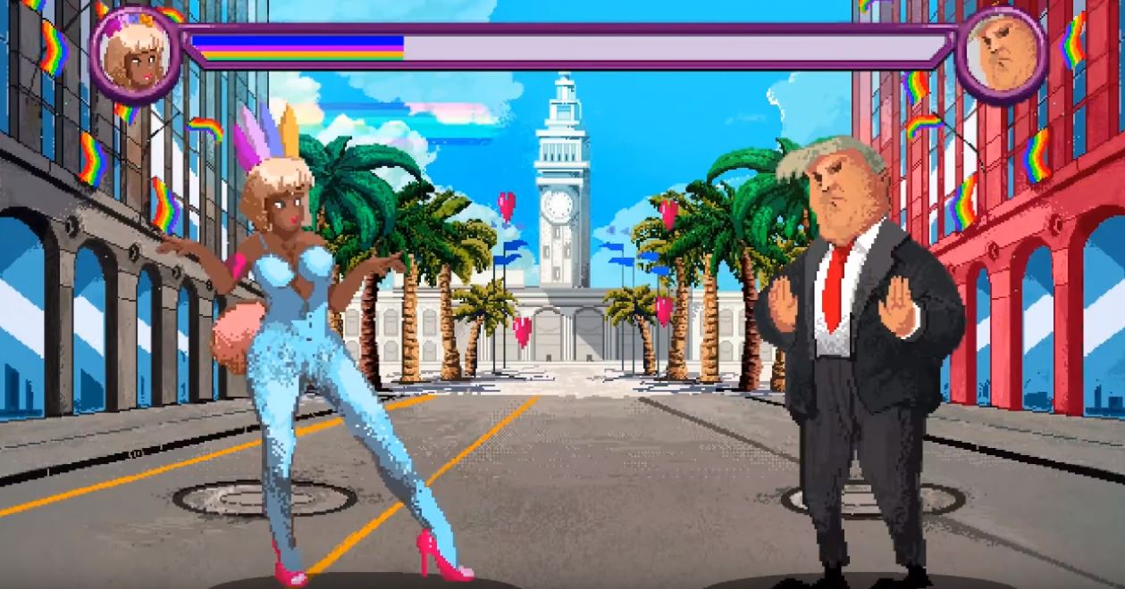 Pride Run video game lets you destroy Trump with epic dance moves