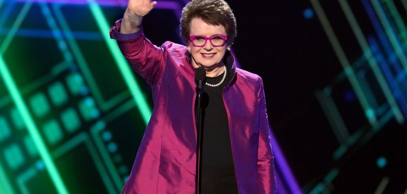 Billie Jean King wedding