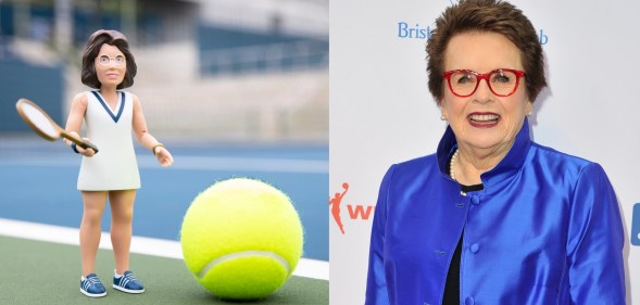 Billie Jean King has been turned into an action figure
