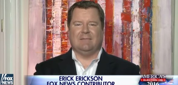 Former Fox News pundit Erick Erickson