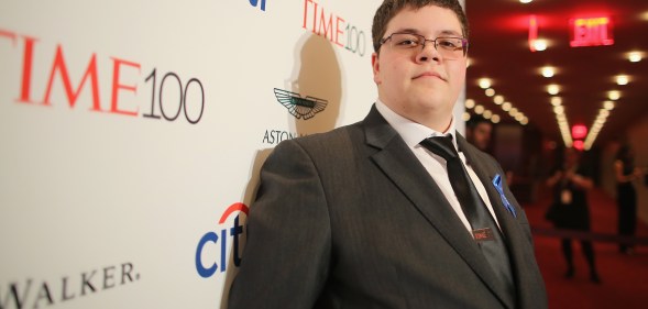 Gavin Grimm attends the 2017 Time 100 Gala at Jazz at Lincoln Center on April 25, 2017 in New York City.