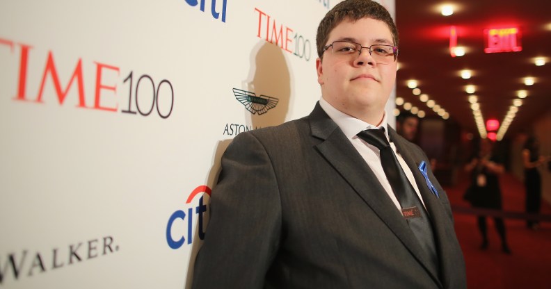 Gavin Grimm attends the 2017 Time 100 Gala at Jazz at Lincoln Center on April 25, 2017 in New York City.