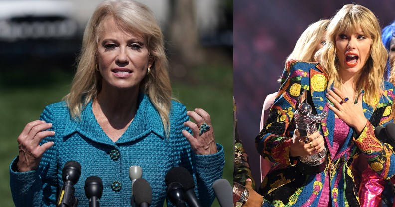Kellyanne Conway decided to sing a Taylor Swift song on live TV