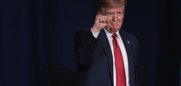 President Donald Trump was endorsed by the Log Cabin Republicans