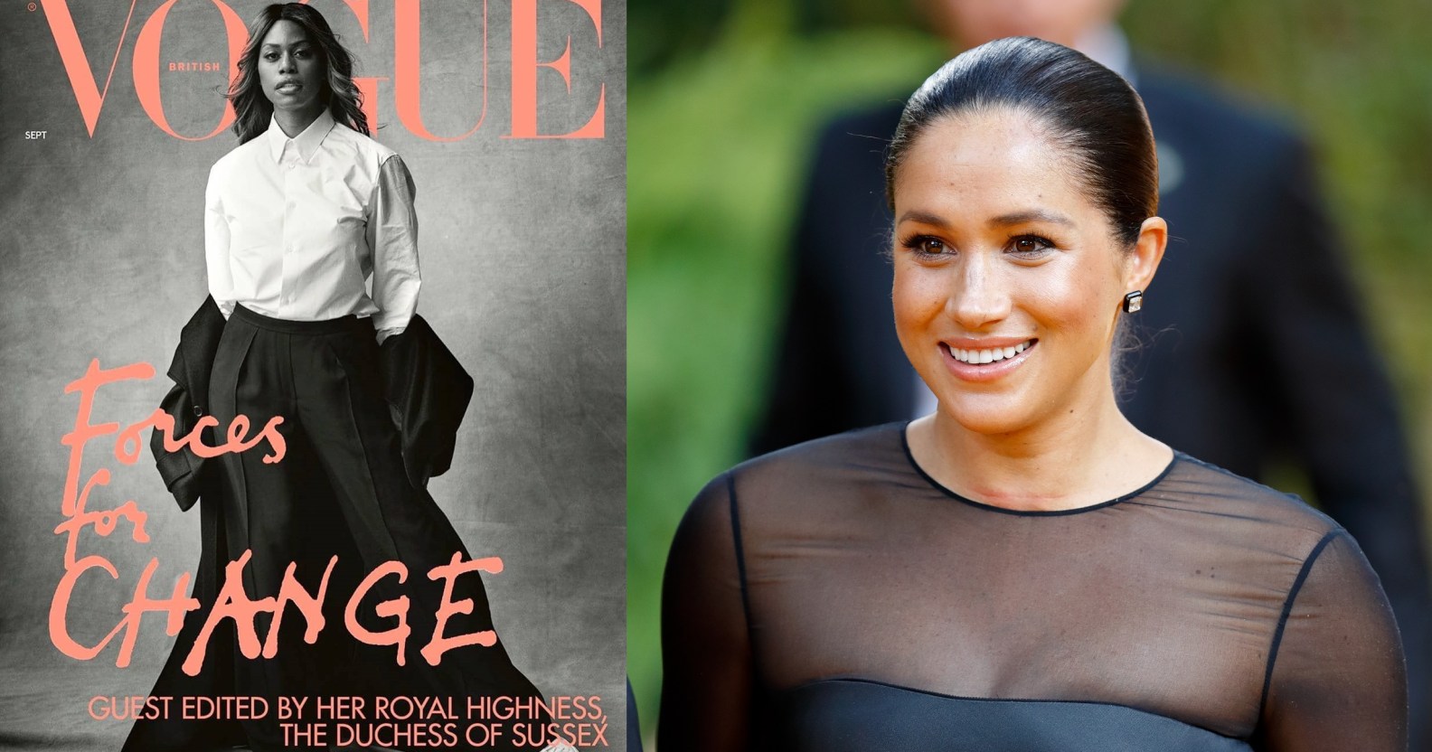 Laverne Cox got a surprise call from Meghan Markle after Vogue cover