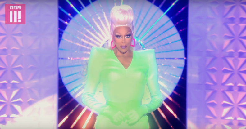 Mama RuPaul in the season one opener (BBC Three/YouTube)