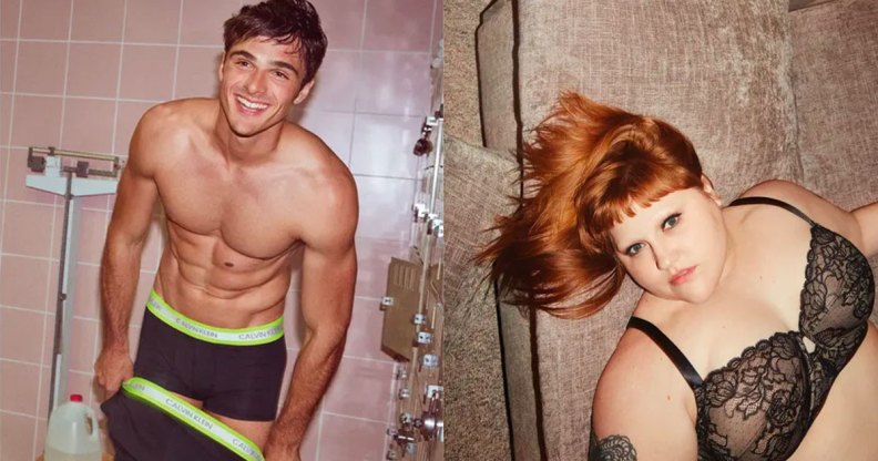 Jacob Elordi in Calvin Klein boxers, Beth Ditto in a lace bra