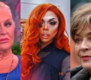 Kim Woodburn, Sum Ting wong as Jesy Nelson, Anne Kirkbride (Dierdre Barlow)