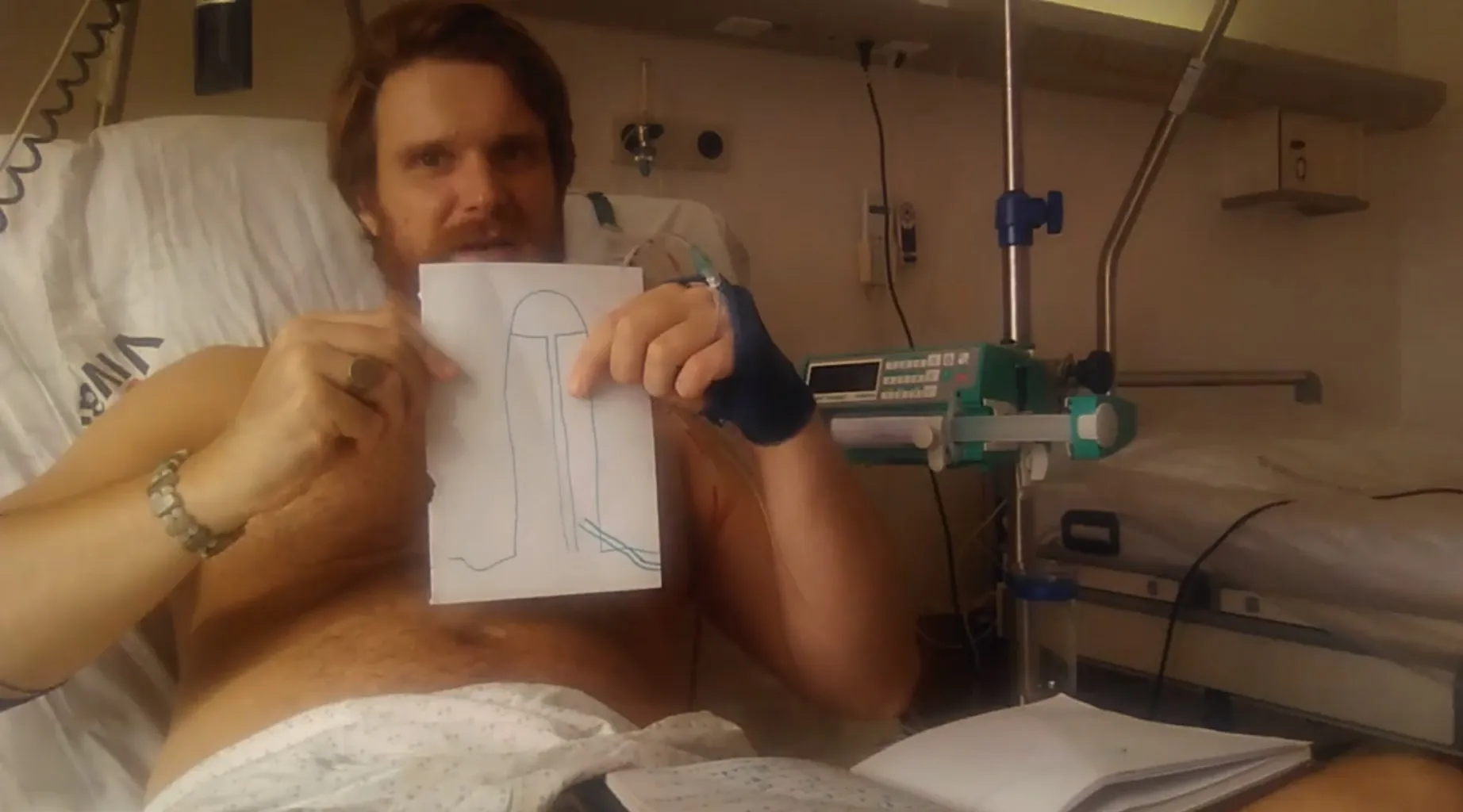 Gay man hospitalised with permanent erection that may never go down