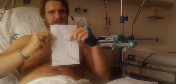 Danny Polaris has had an erection for ten days