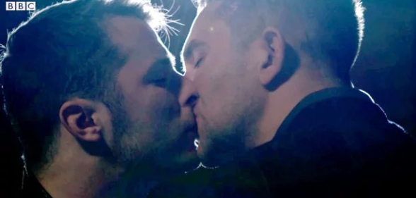 Eastenders same-sex kiss