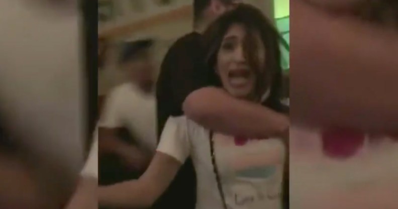 Trans women dragged out of bar