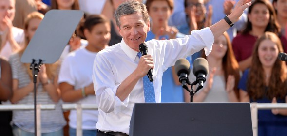 Democratic Governor Roy Cooper
