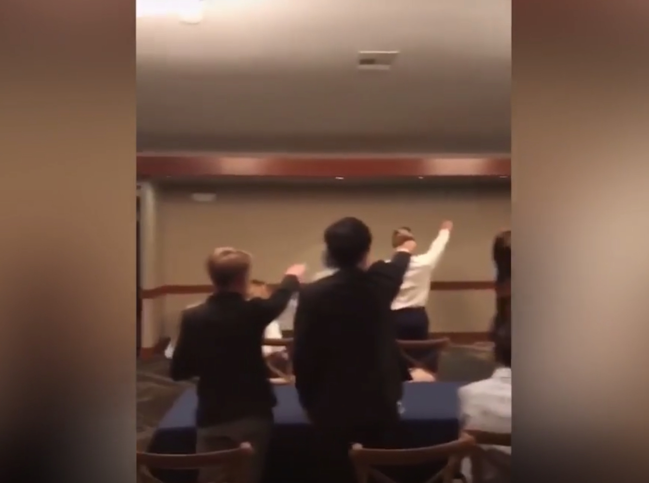 Video surfaces of high school students singing Nazi song