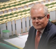 Prime Minister Scott Morrison during question time in the House of Representatives at Parliament House on July 4, 2019 in Canberra, Australia.