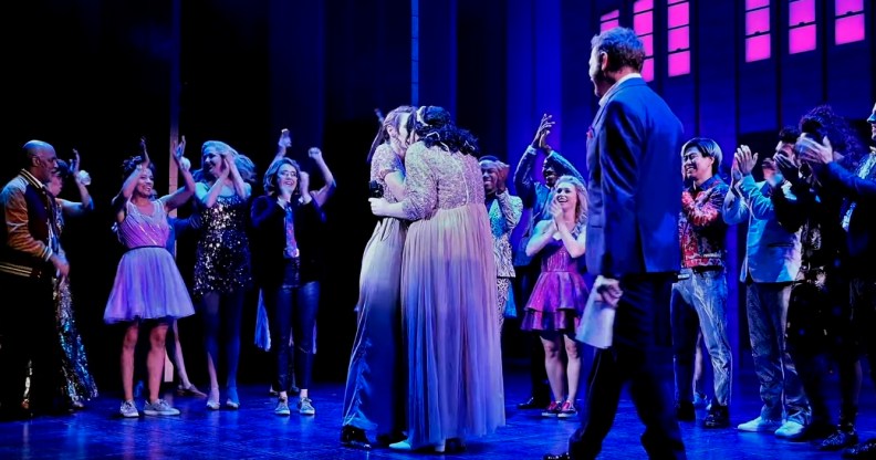 Armelle Kay Harper married actress Jody Smith on-stage after a performance of The Prom musical