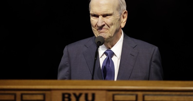 Mormon president Russell M. Nelson