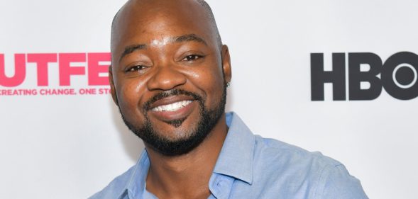 Brian Michael Smith has had television history as the first black trans man to score a regular TV series role. (Rodin Eckenroth/Getty Images)