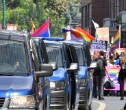 Bosnia pride march