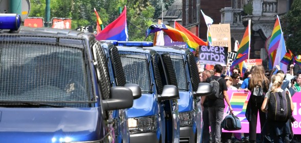 Bosnia pride march