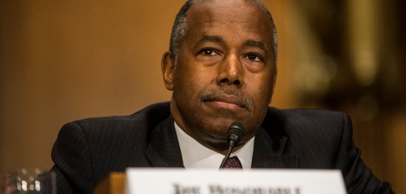 US Housing and Urban Development Secretary Ben Carson