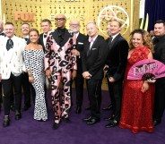 The crew of RuPaul's Drag Race attend the 71st Emmy Awards at Microsoft Theater on September 22, 2019 in Los Angeles, California.