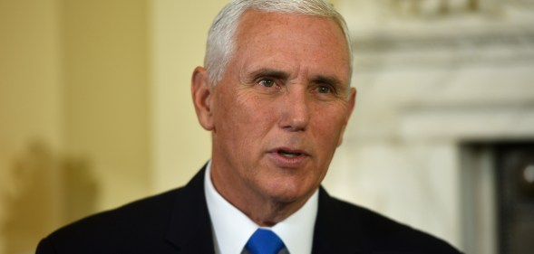 US Vice President Mike Pence