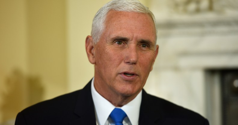US Vice President Mike Pence
