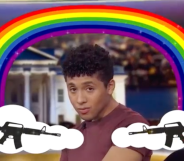 Gay comedian Jaboukie Young-White pitched quite the idea to curb escalating gun violence (YouTube/Comedy Central)