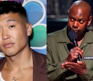 Joel Kim Booster and Dave Chappelle